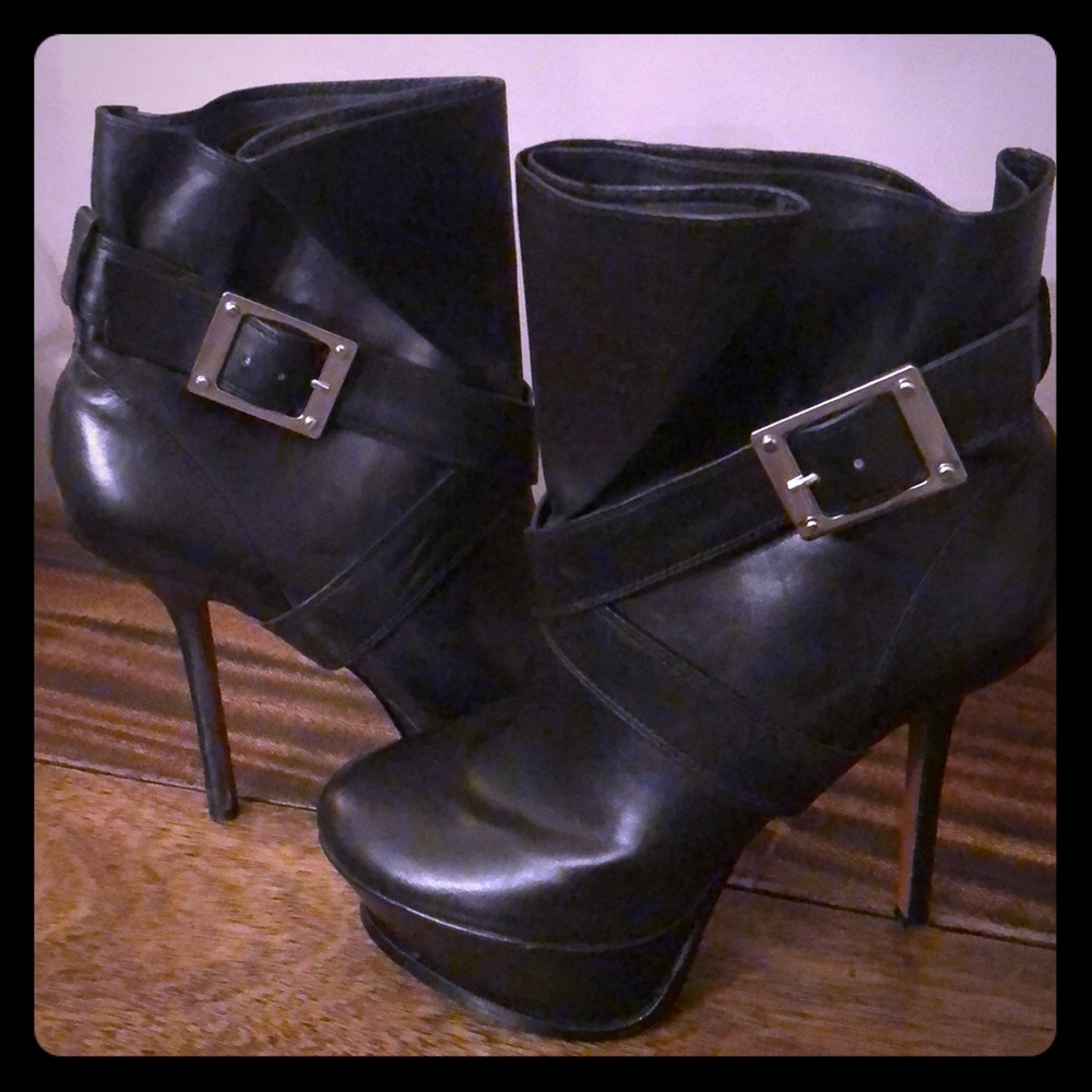 Rachel Zoe platform stiletto bootie